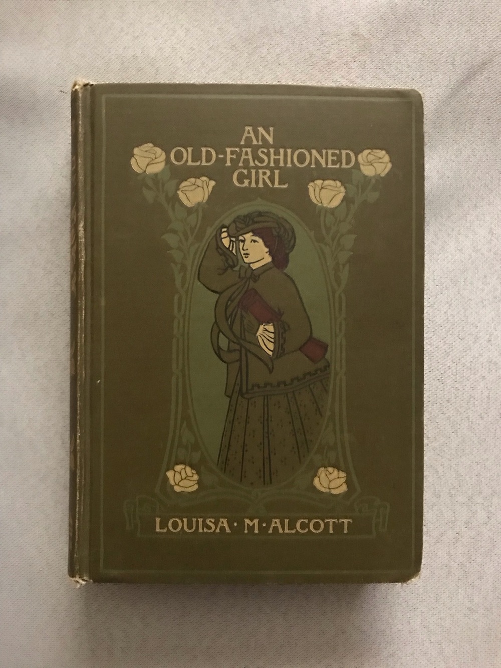 Antique An Old-Fashioned Girl by Louisa Alcott Book